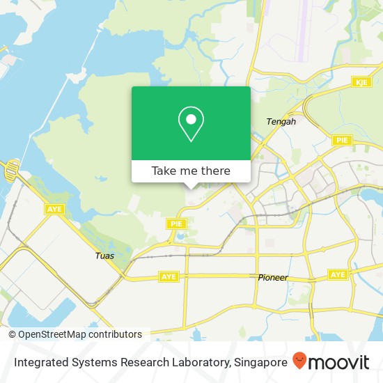 Integrated Systems Research Laboratory map