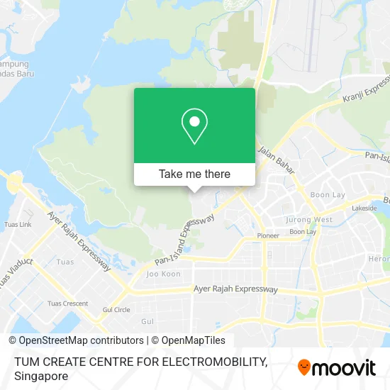 TUM CREATE CENTRE FOR ELECTROMOBILITY地图