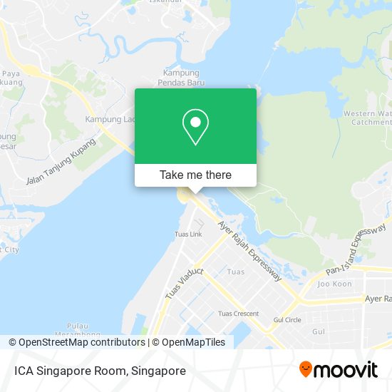 ICA Singapore Room地图