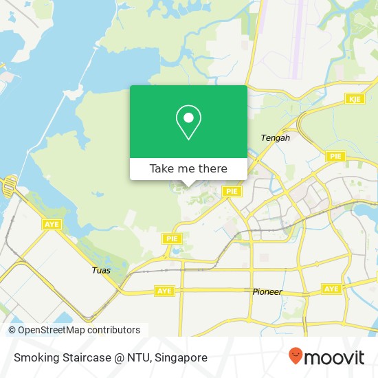 Smoking Staircase @ NTU map