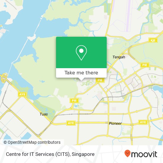 Centre for IT Services (CITS) map