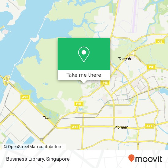 Business Library map