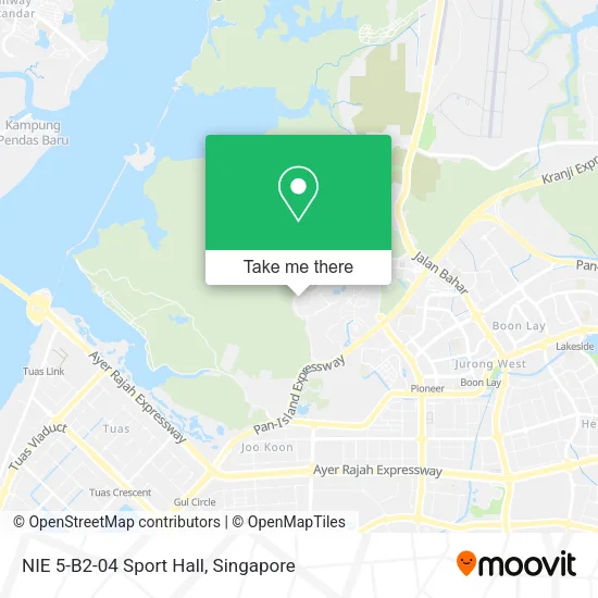 NIE 5-B2-04 Sport Hall map
