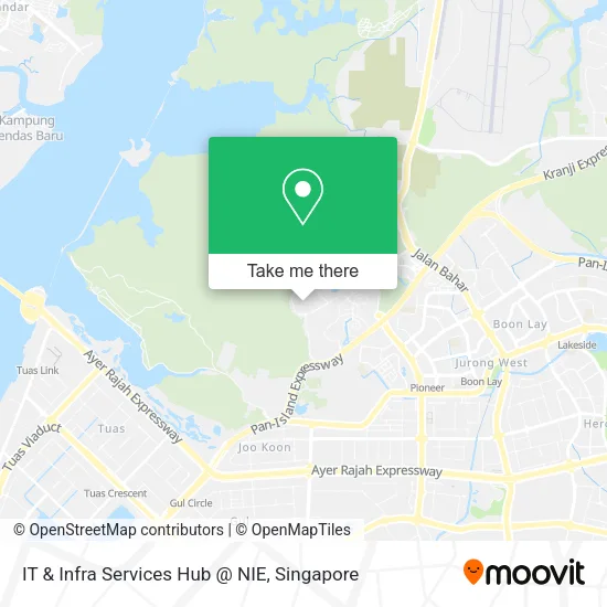 IT & Infra Services Hub @ NIE地图