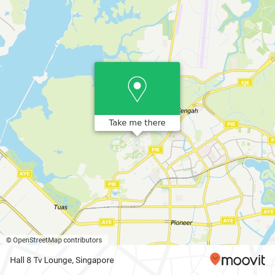 Hall 8 Tv Lounge map