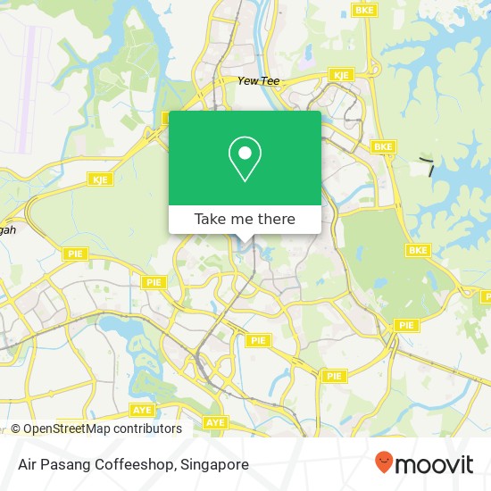 Air Pasang Coffeeshop map