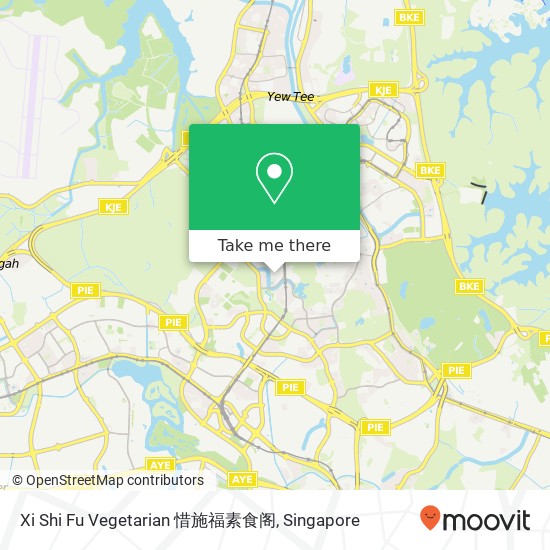 Xi Shi Fu Vegetarian 惜施福素食阁 map