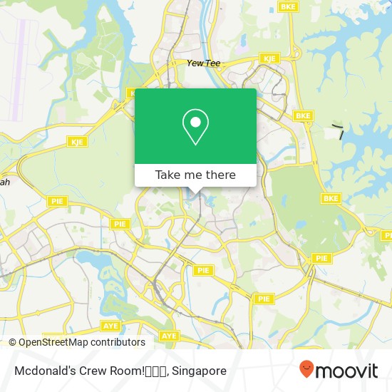 Mcdonald's Crew Room! map