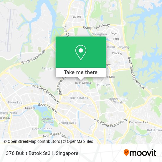 376 Bukit Batok St31地图