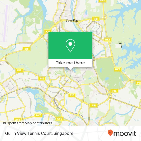 Guilin View Tennis Court map