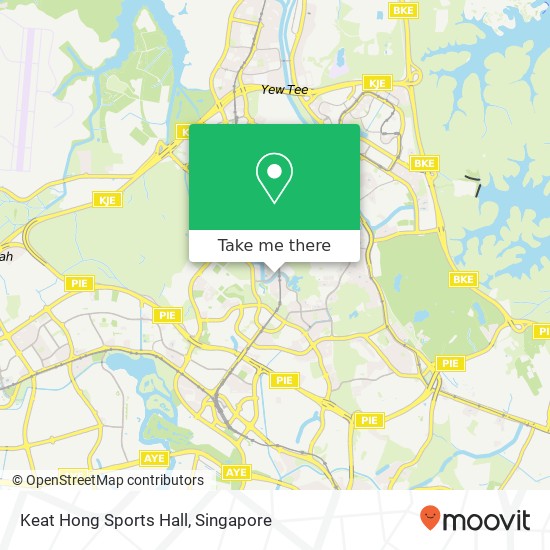 Keat Hong Sports Hall map