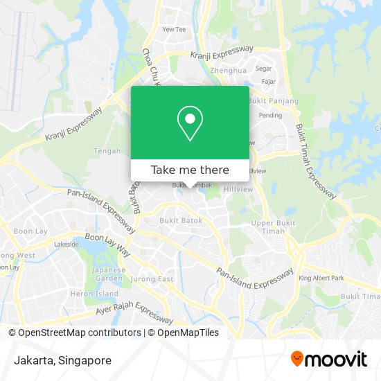 Jakarta地图