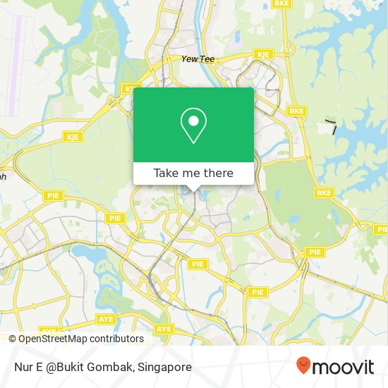 Nur E @Bukit Gombak map