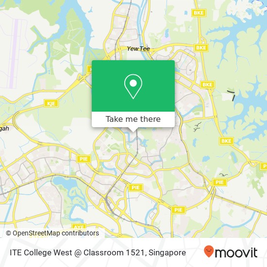 ITE College West @ Classroom 1521 map