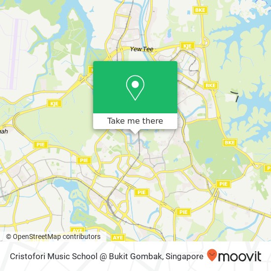 Cristofori Music School @ Bukit Gombak地图