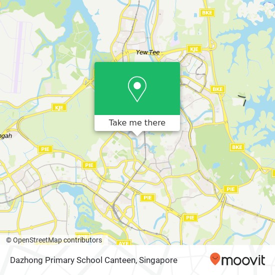 Dazhong Primary School Canteen map