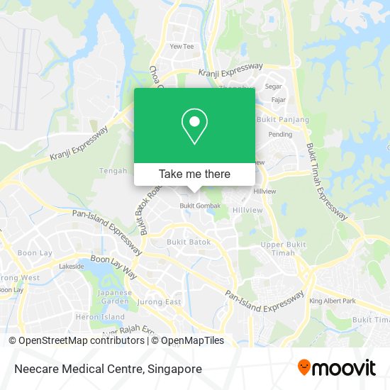 Neecare Medical Centre map