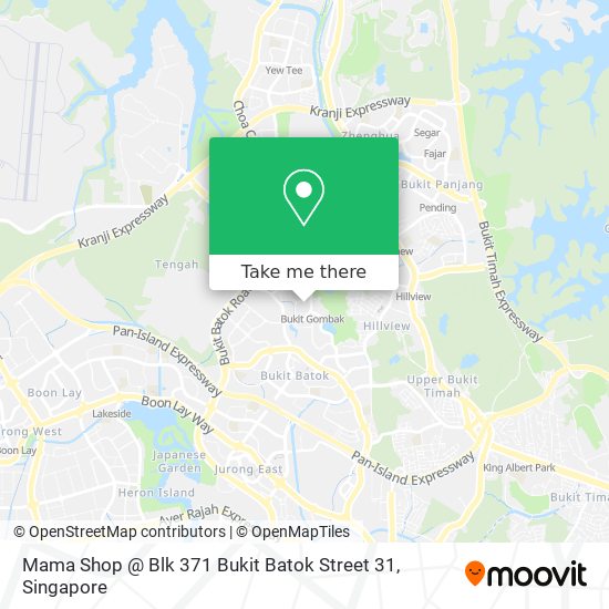 Mama Shop @ Blk 371 Bukit Batok Street 31地图