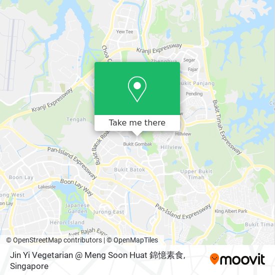 Jin Yi Vegetarian @ Meng Soon Huat 錦憶素食 map