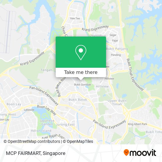 MCP FAIRMART map