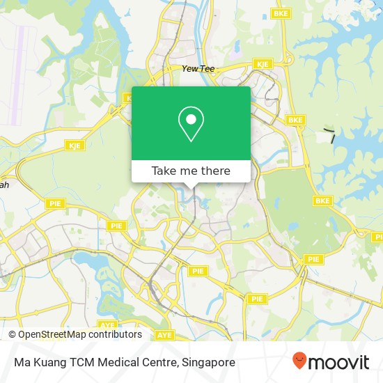 Ma Kuang TCM Medical Centre map