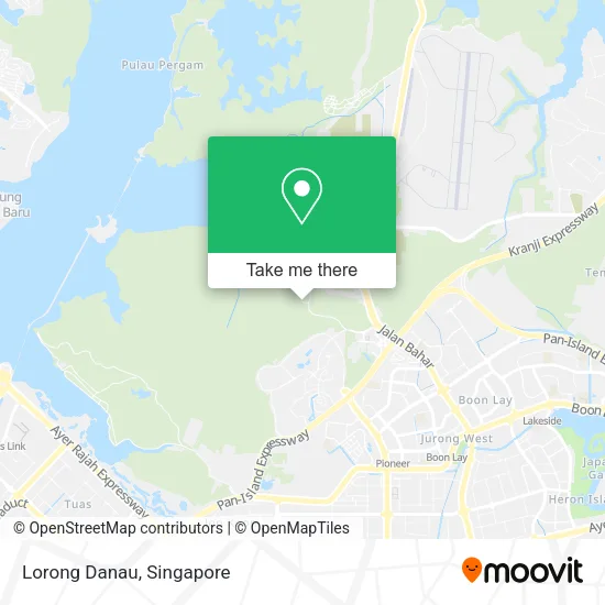 Lorong Danau map