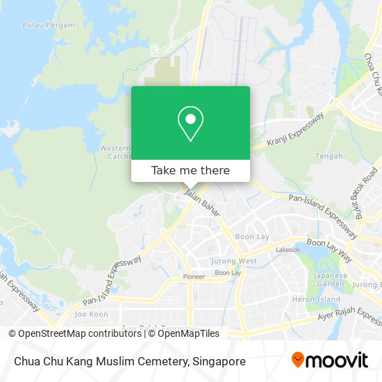 Chua Chu Kang Muslim Cemetery map