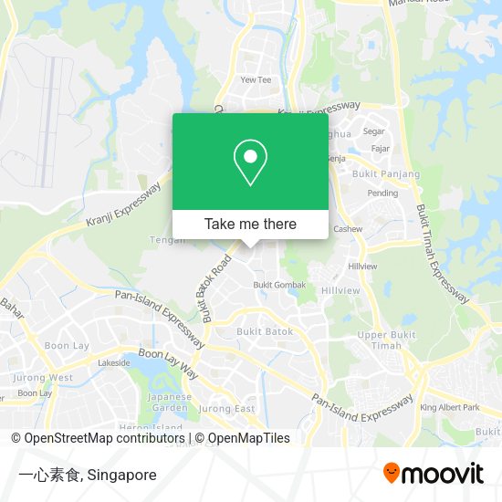 一心素食地图