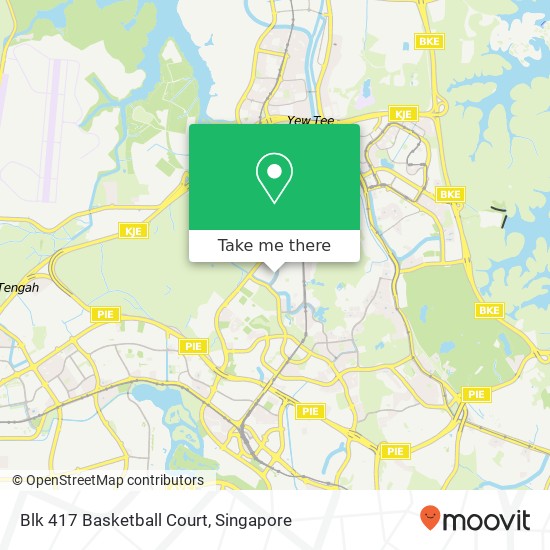 Blk 417 Basketball Court map