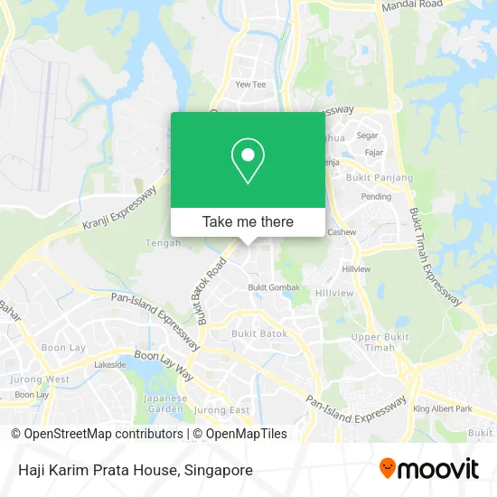 Haji Karim Prata House map