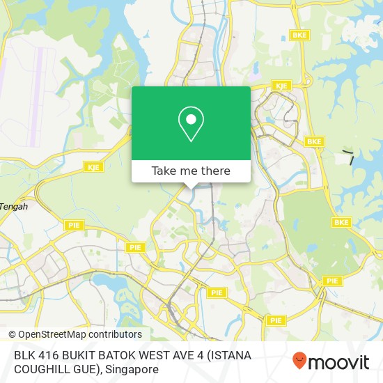 BLK 416 BUKIT BATOK WEST AVE 4 (ISTANA COUGHILL GUE) map