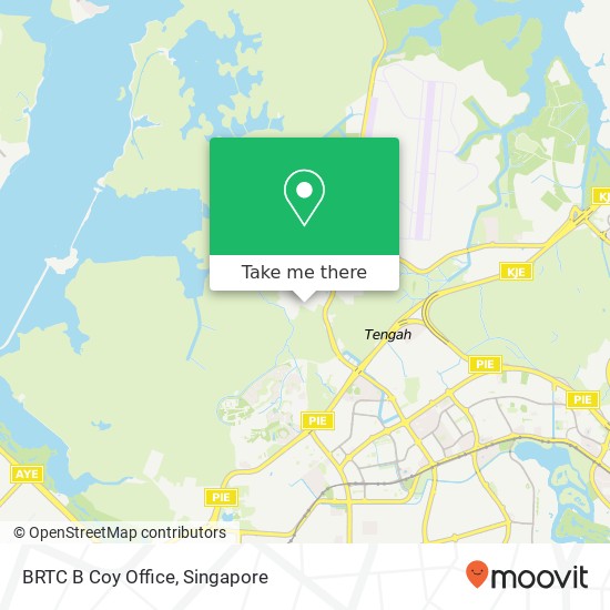 BRTC B Coy Office map