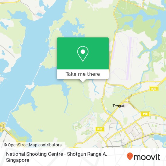 National Shooting Centre - Shotgun Range A地图