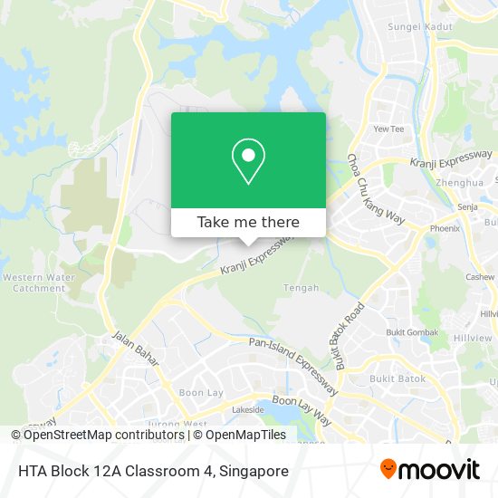 HTA Block 12A Classroom 4 map