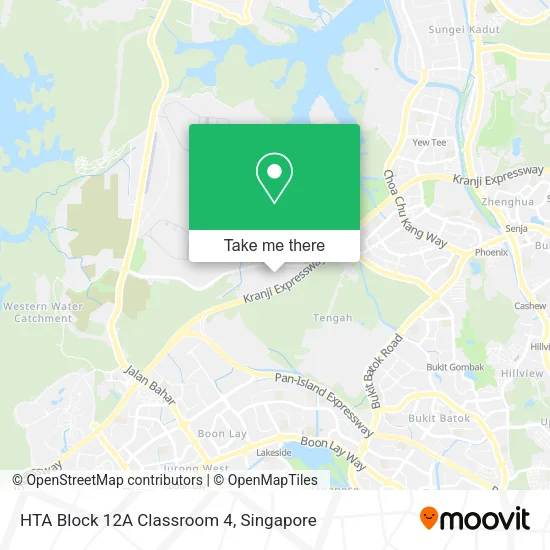 HTA Block 12A Classroom 4 map