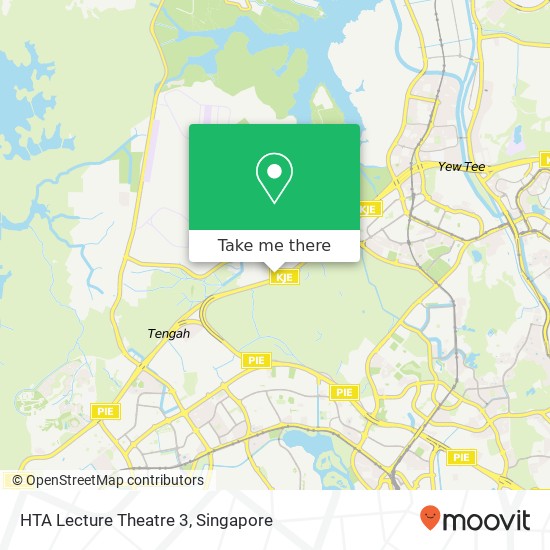 HTA Lecture Theatre 3 map