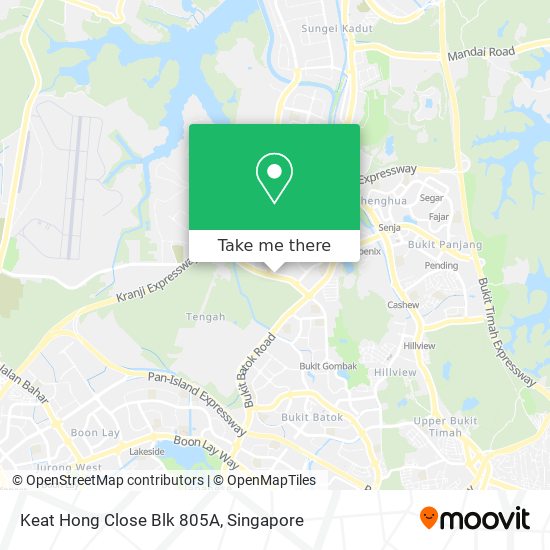 Keat Hong Close Blk 805A地图