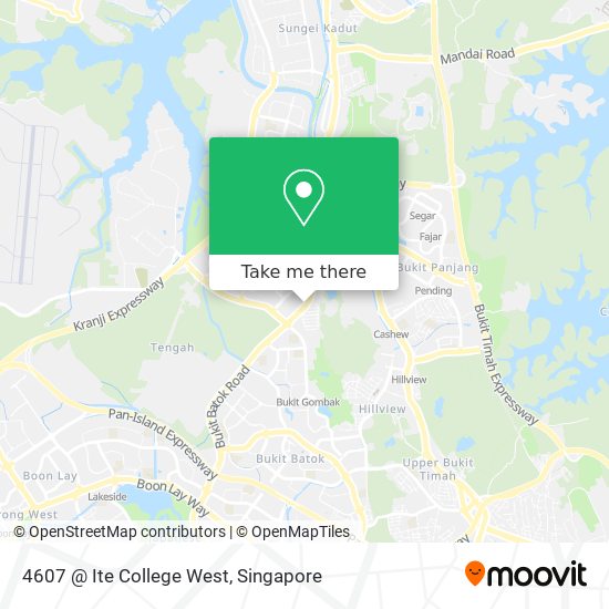4607 @ Ite College West map