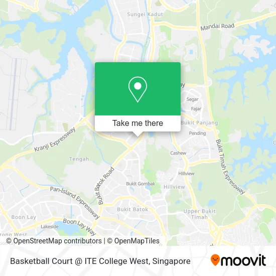 Basketball Court @ ITE College West map