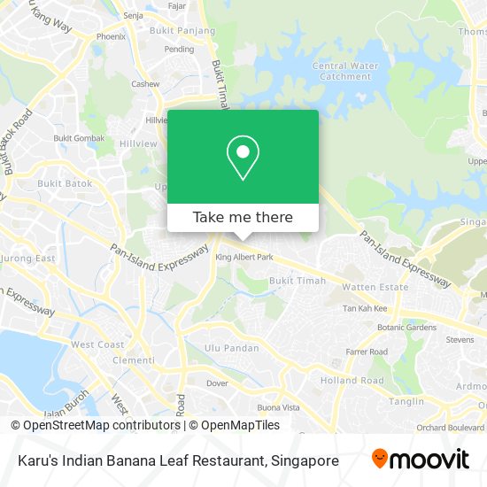 Karu's Indian Banana Leaf Restaurant map