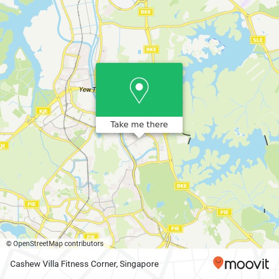 Cashew Villa Fitness Corner map