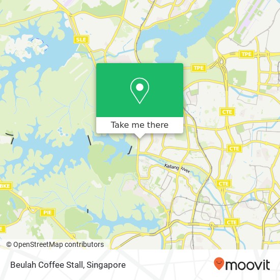Beulah Coffee Stall map
