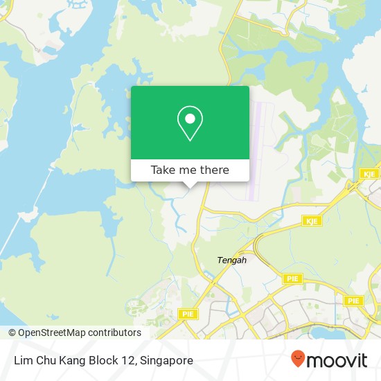 Lim Chu Kang Block 12 map