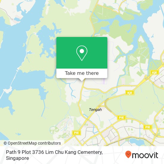 Path 9 Plot 3736 Lim Chu Kang Cementery map