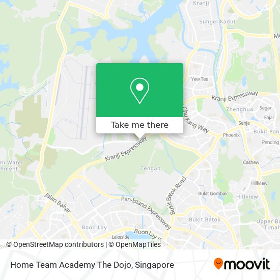 Home Team Academy The Dojo map