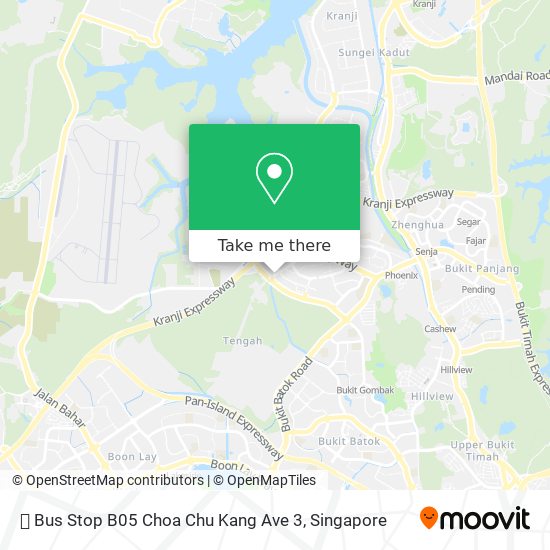  Bus Stop B05 Choa Chu Kang Ave 3地图