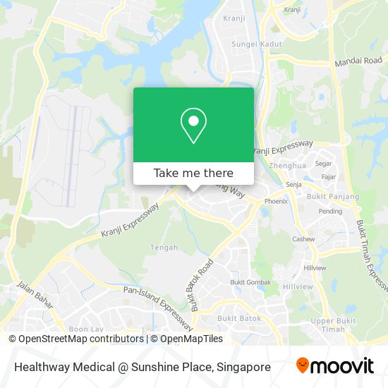 Healthway Medical @ Sunshine Place map