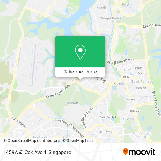 459A @ Cck Ave 4 map