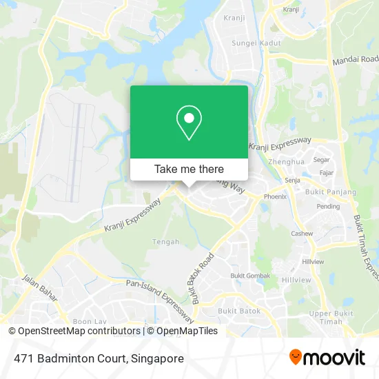 471 Badminton Court map