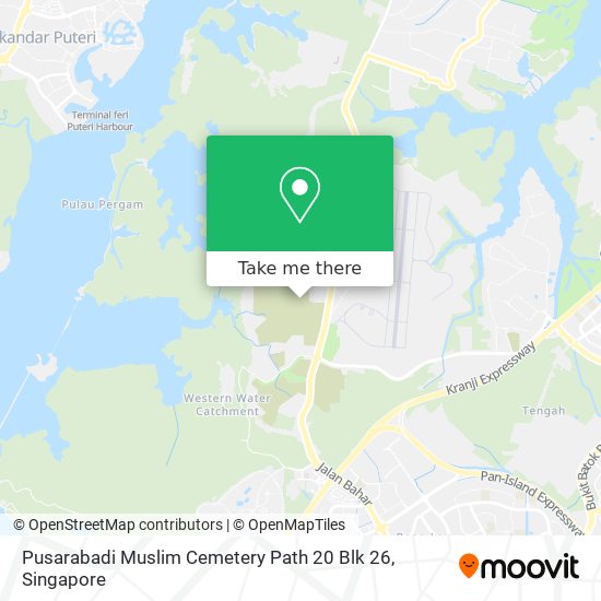 Pusarabadi Muslim Cemetery Path 20 Blk 26 map